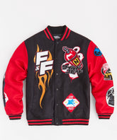 Fast & Furious Control the Drift Varsity Jacket - Black